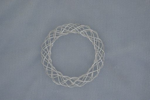 silver toroid knot