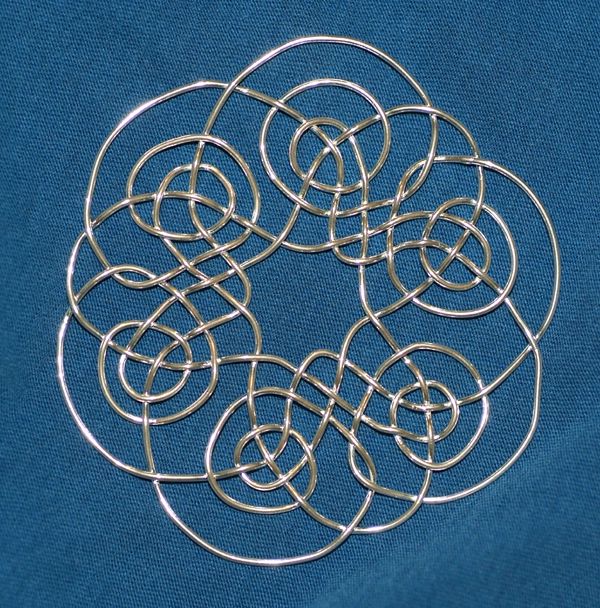 Pictish school, Celtic knotwork.