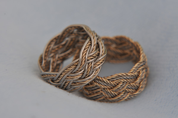 Two tiny rings...