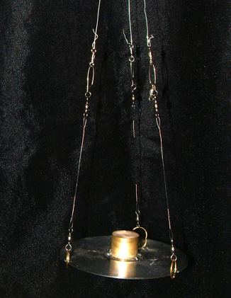 Swivels and spinning weight.