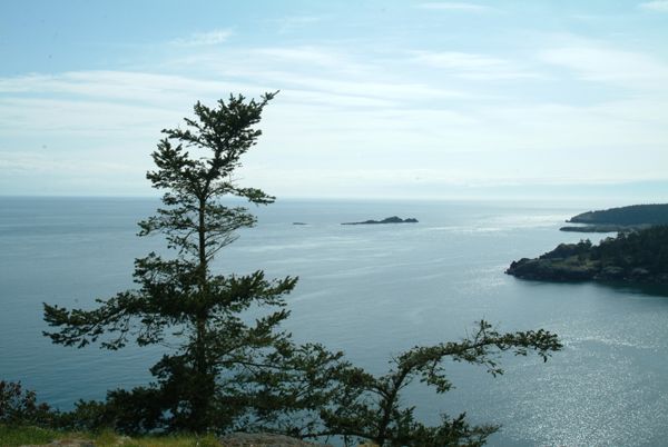 Pacific Ocean, from Lopez Island.