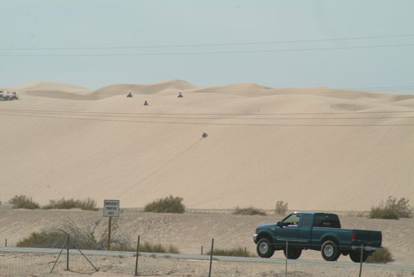 Sand, west of Yuma.